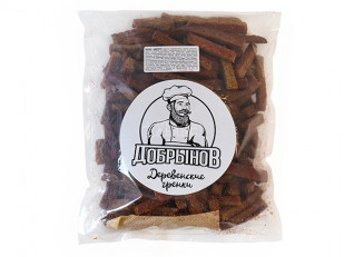 Вяленое мясо: Деревенские гренки с аджикой