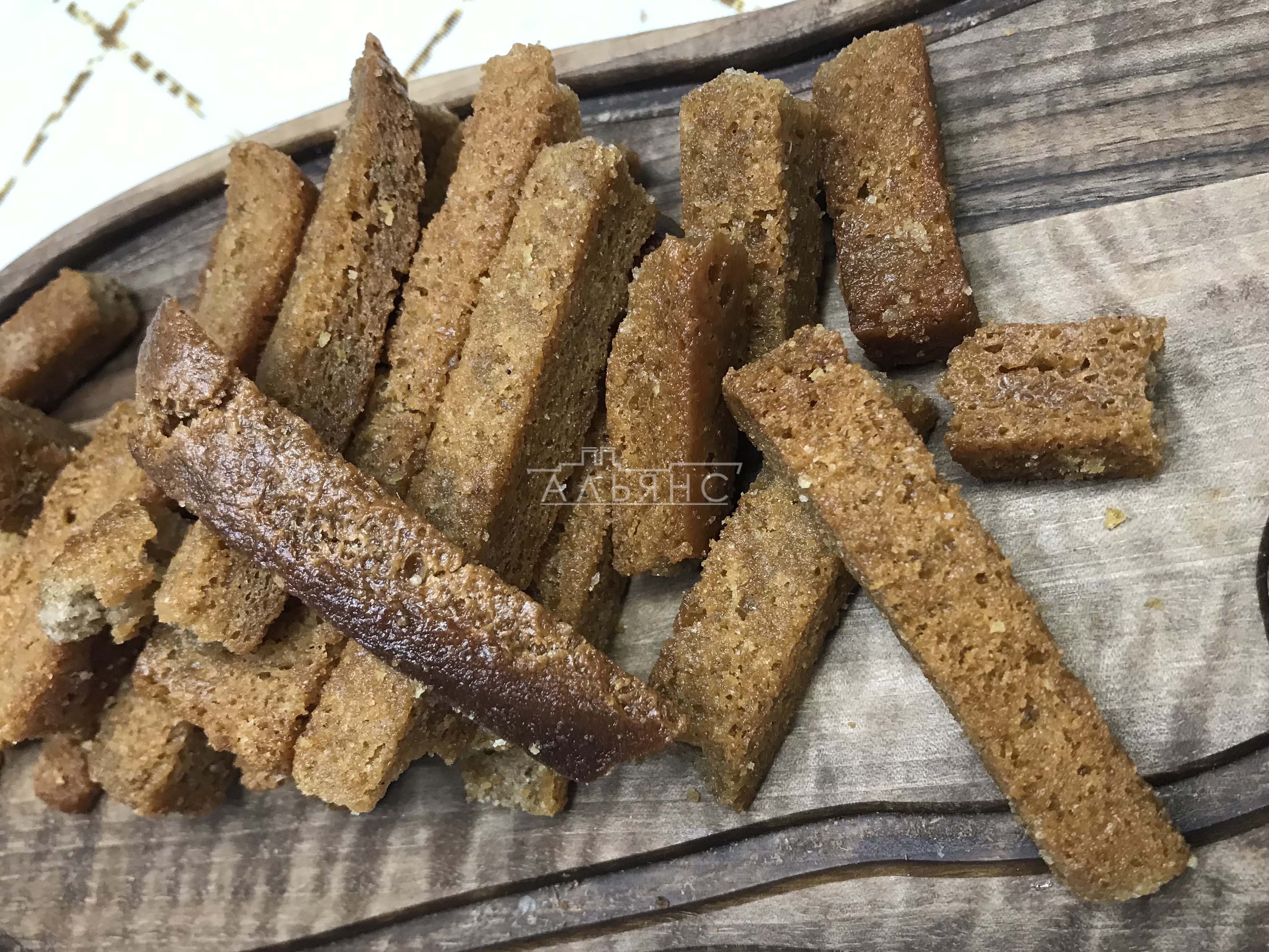 Деревенские гренки с чесноком в Якутске