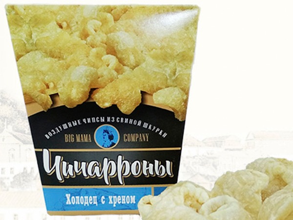 Чичарроны со вкусом холодца и хрена в Якутске