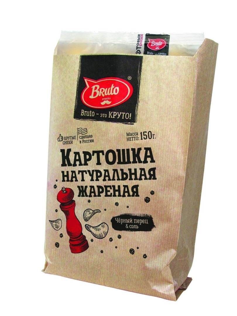 Картофель «Бруто» черный перец 130 гр. в Якутске