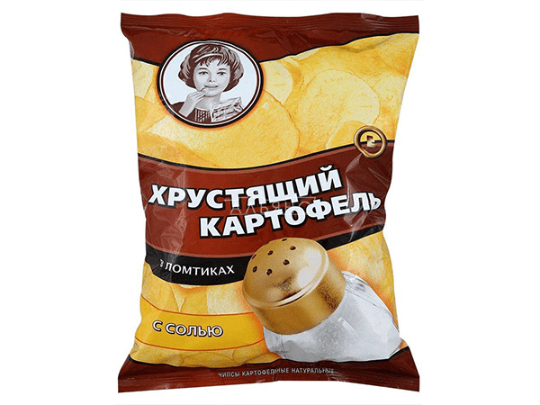 Картофельные чипсы "Девочка" 160 гр. в Якутске
