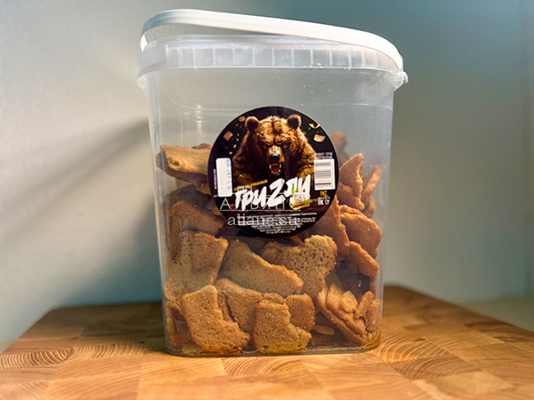 Ведро Ржаные гренки с чесноком в Якутске