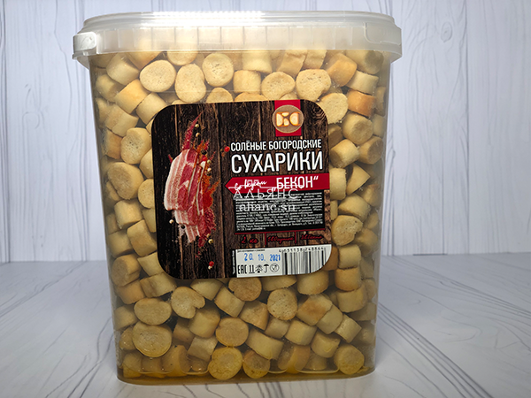 Сухарики с беконом в Якутске