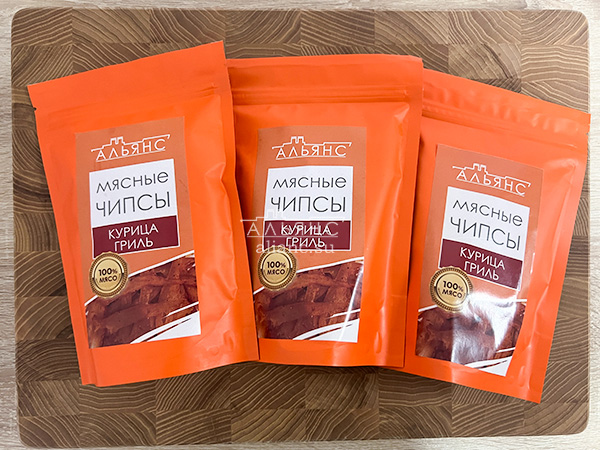Мясо (АЛЬЯНС) вяленое курица "Гриль" 50 гр. в Якутске