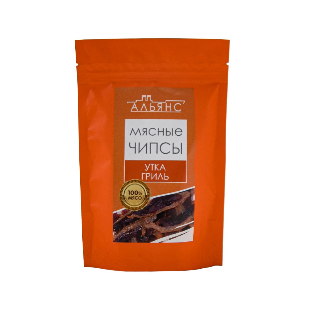 Мясо (АЛЬЯНС) вяленое утка гриль (50 гр) в Якутске
