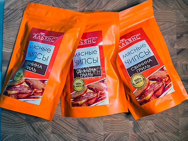 Мясо (АЛЬЯНС) вяленое свинина "Гриль" 50 гр. в Якутске