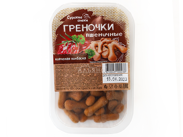 Сурские (ПШЕНИЧНЫЕ) Копченая колбаска (100 гр) в Якутске