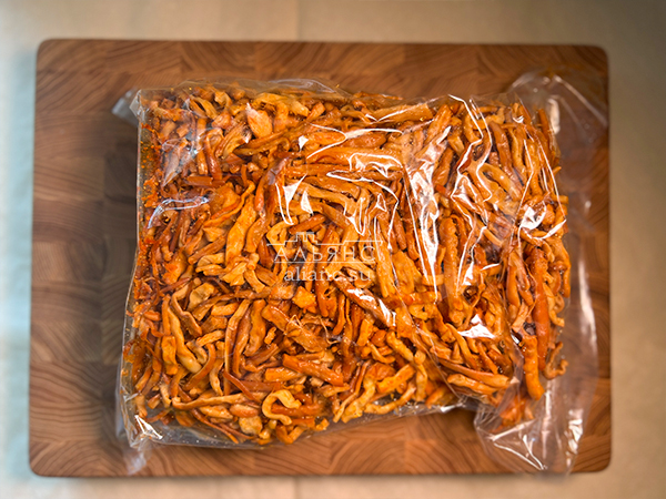 Нитка ЖАРЕНАЯ "Тайский перец" Oktobersnack 1 кг (сырный продукт) в Якутске