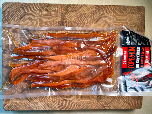 Горбуша соломка по-корейски в Якутске