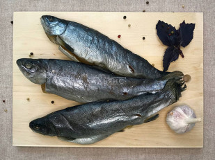 ФЛИНТ Гренки чеснок: Форель радужная вяленая