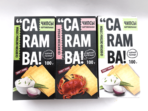Чипсы "CARAMBA" ассорти 100 гр. в Якутске